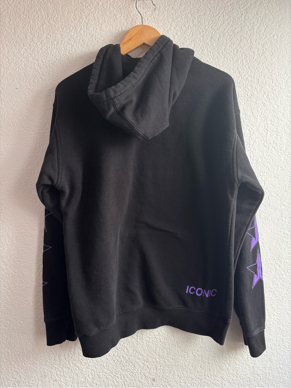 Jeffree Star Purple Black Hoodie Size Medium - Picture 6 of 7